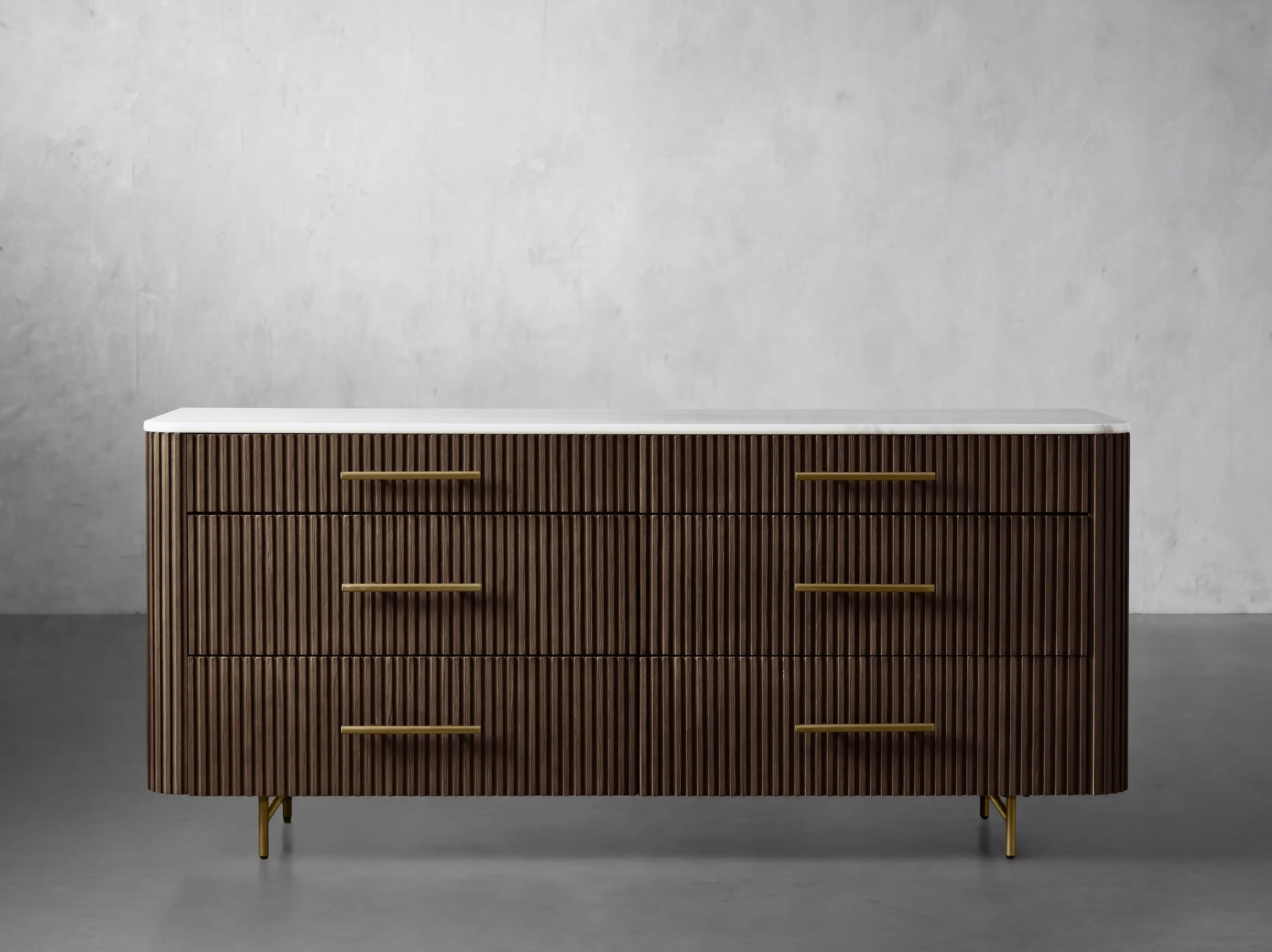Fimley 6-Drawer Dresser - Modern Wooden Chest of Drawers for Bedroom Storage & Organization | Perfect for Clothes, Linens & Accessories