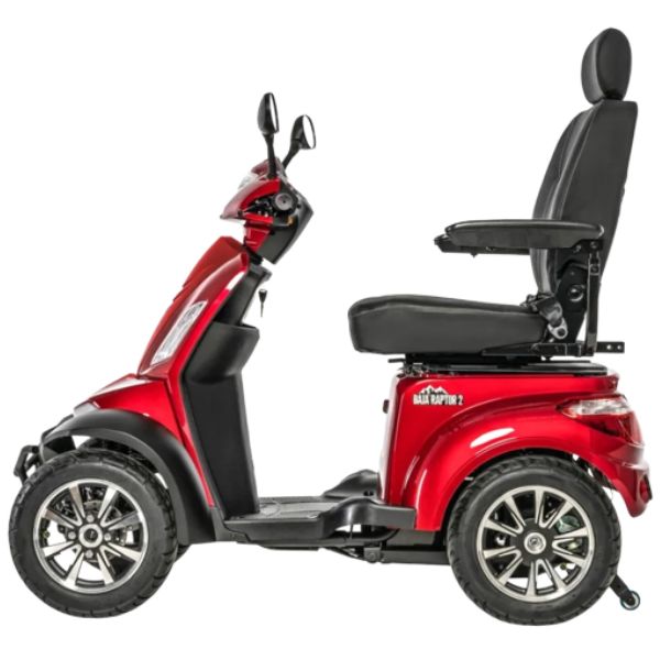 Pride Mobility Baja Raptor 2 4-Wheel Mobility Scooter - Heavy Duty Electric Scooter for Adults & Seniors - Ideal for Outdoor Use, Shopping, and Travel