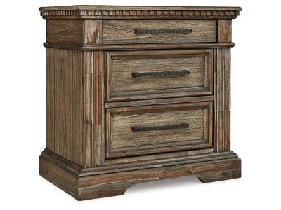 Marbenburg Nightstand B770 93 - Modern Bedside Table with Storage Drawer, Wooden End Table for Bedroom, Living Room, or Office - Perfect for Small Spaces & Home Decor