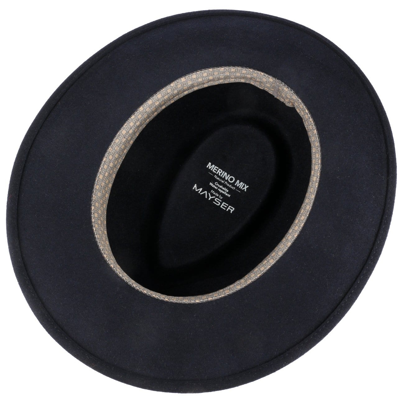 Mayser Scott Merino Mix Bogart Hat - Premium Wool Blend Men's Fedora for Casual & Formal Wear