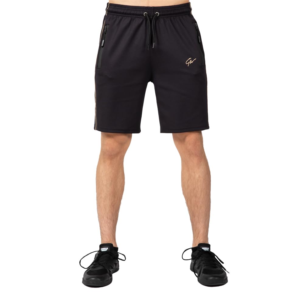 Gorilla Wear Wenden Track Shorts for Men - Lightweight Running & Gym Workout Shorts - Perfect for Training, Jogging, and Athletic Activities