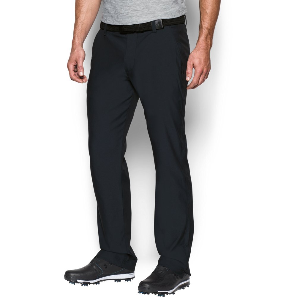 Under Armour Men's Match Play Texture Golf Pants - Lightweight, Moisture-Wicking & Stretchable for Comfort on the Course