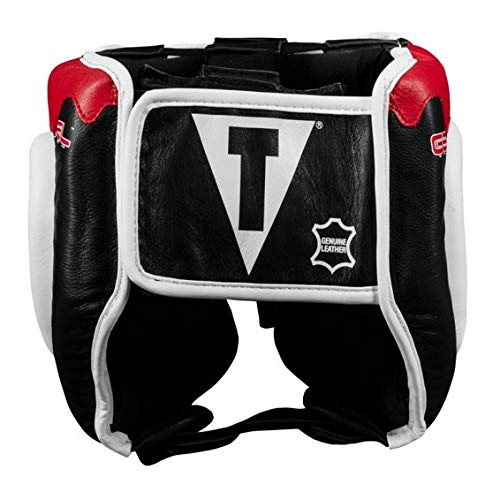 TITLE Boxing Gel Lava Leather Series Headgear - Premium Boxing & MMA Training Head Protection for Sparring, Muay Thai, and Combat Sports | Ideal for Gym Training, Competition, and Martial Arts Practice