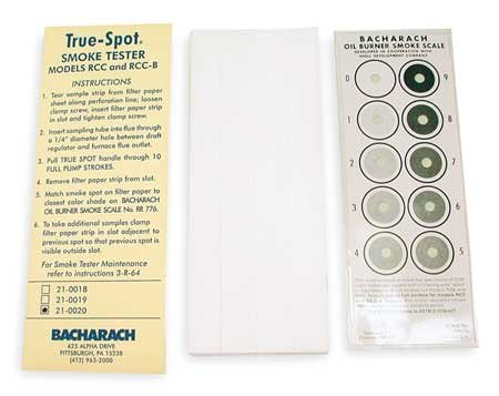 Bacharach Combustion Analyzer Scale/Paper Kit 21-0020 - 1 Each - Perfect for HVAC Maintenance & Industrial Gas Analysis