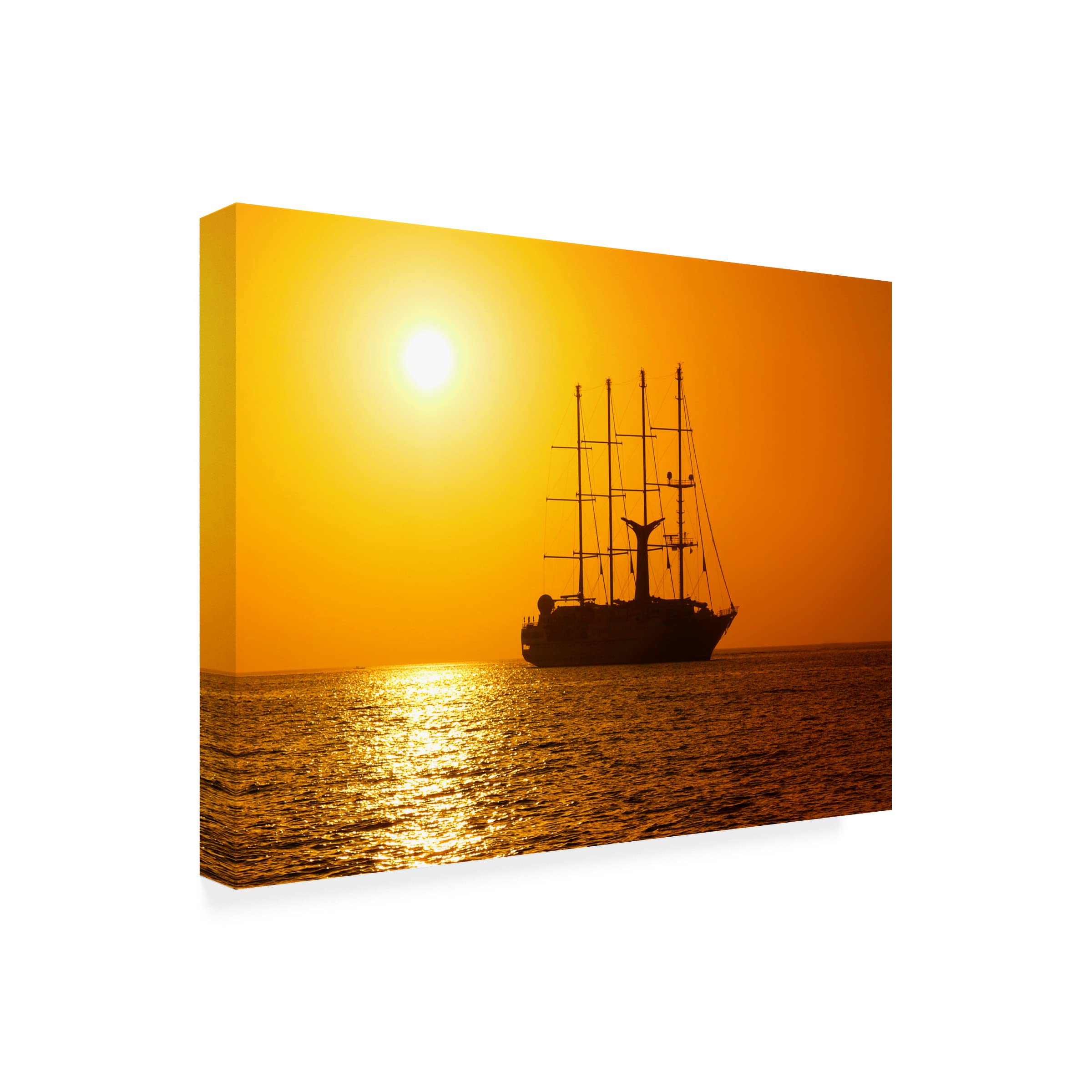 Ben Heine 'Long Journey' Canvas Wall Art - Handmade Modern Abstract Painting for Living Room, Bedroom & Office Decor