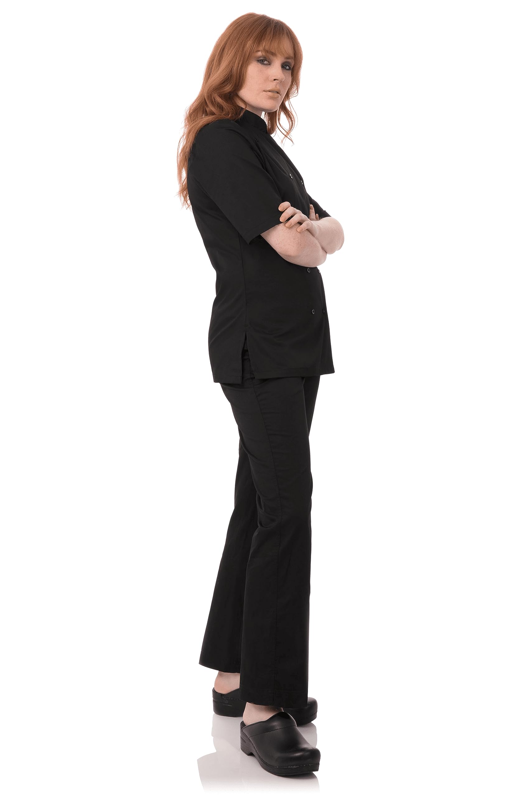 Chef Works Women's Avignon Bistro Chef Coat - Professional Kitchen Uniform for Cooking, Baking & Culinary Arts - Perfect for Chefs, Bakers & Restaurant Staff