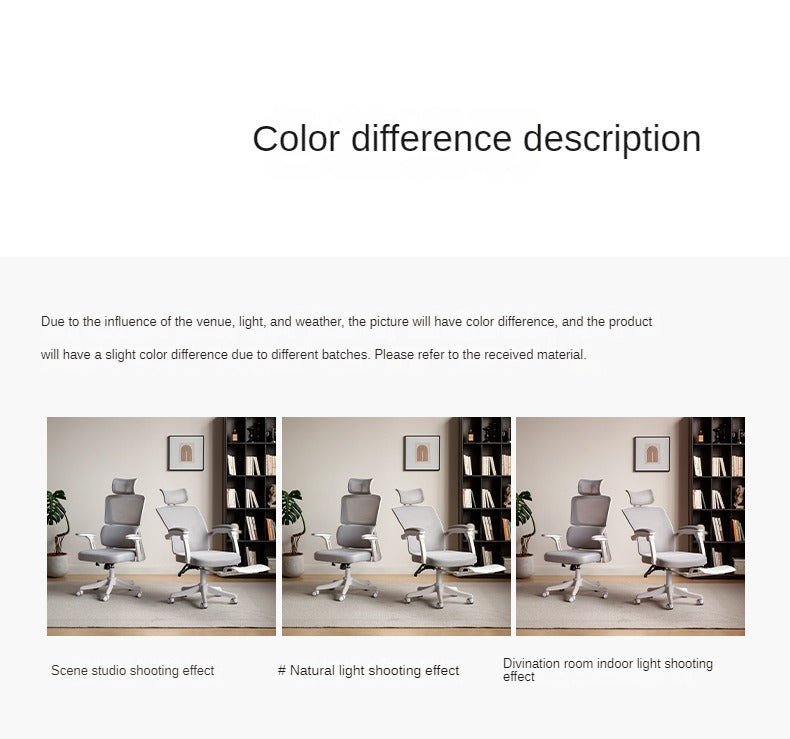 Ergonomic Office Chair with Lumbar Support - Comfortable Computer Desk Chair for Long Hours Sitting - Perfect for Home Office, Gaming, and Workspace