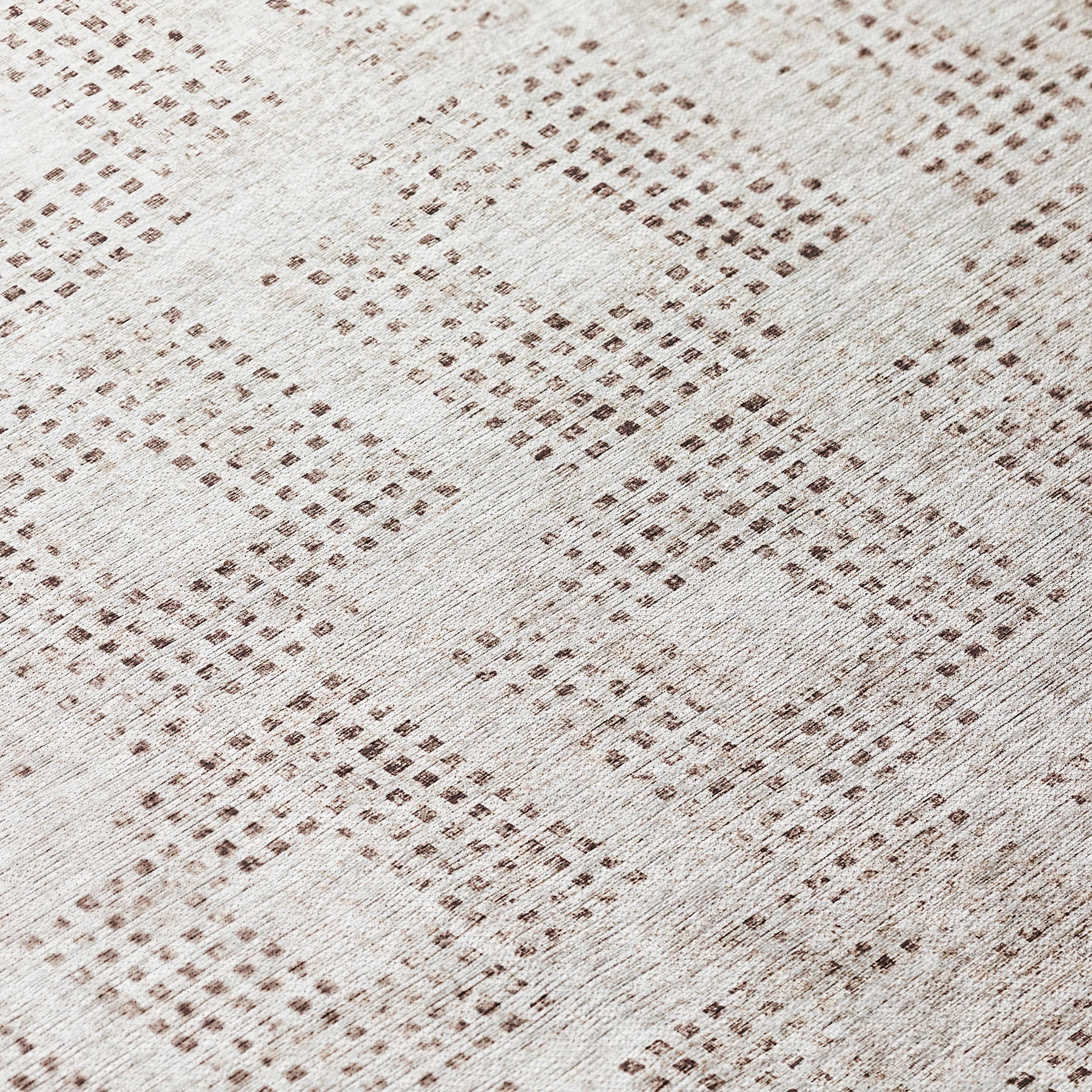 Addison Rugs Eleanor AER31 Beige 10' x 14' Indoor/Outdoor Area Rug - Machine Washable, Non-Shedding, Easy Clean - Perfect for Bedroom, Living Room, Dining Room, Kitchen & Patio - Durable & Stylish Home Decor for All Seasons