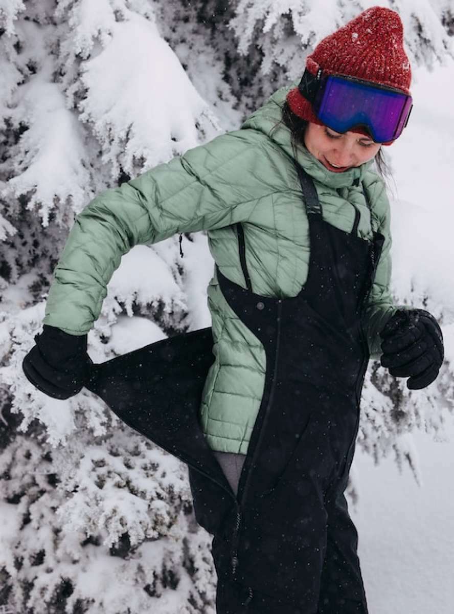 Burton Women's AK Gore-Tex Kimmy Bib Snow Pants 2023 - Waterproof & Insulated Ski Bibs for Women - Perfect for Snowboarding, Skiing & Winter Outdoor Adventures
