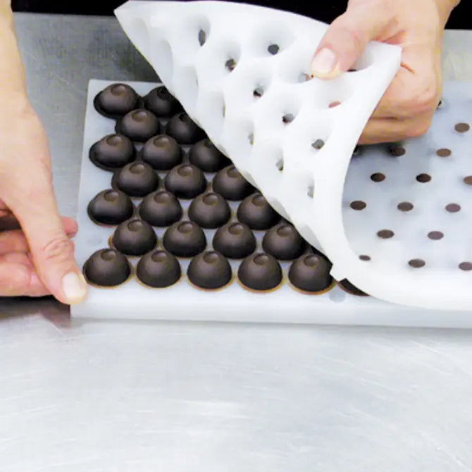 Premium 2-Piece Truffle & Sphere Silicone Mold Set - 67 Unique Shapes for Chocolate, Candy, Soap Making - Perfect for Baking, DIY Crafts & Party Treats