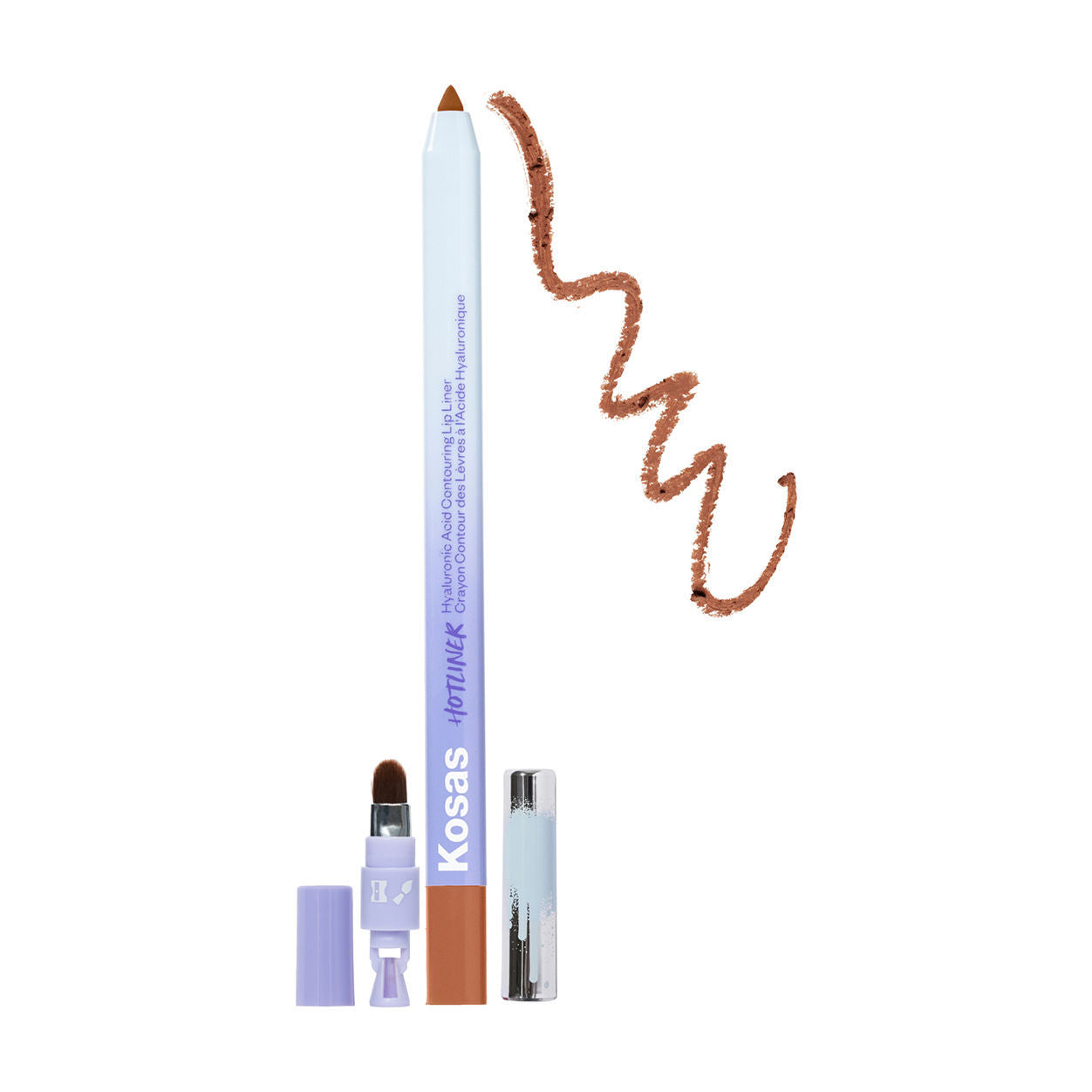 Hotliner Hyaluronic Acid Contouring Lip Liner - Long Lasting Waterproof Lip Pencil for Plump Lips | Perfect for Everyday Wear, Date Night & Special Occasions