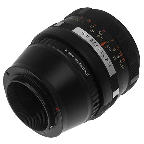 Fotodiox M42 to Nikon 1 Lens Mount Adapter - Compatible with Nikon V1, J1 Mirrorless Cameras & Pentax Takumar/Zeiss Lenses - 42mm Screw Mount for DSLR Photography, Travel & Vlogging