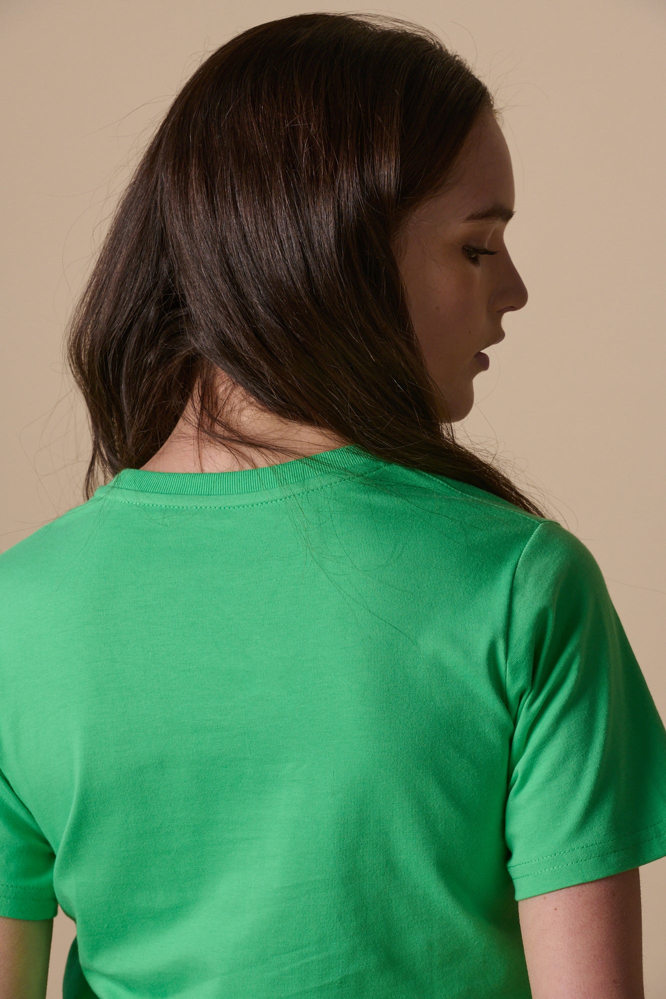 Women's Short Sleeve T-Shirt - Soft Cotton Casual Tee in Apple Green | Perfect for Everyday Wear, Workouts & Summer Outfits