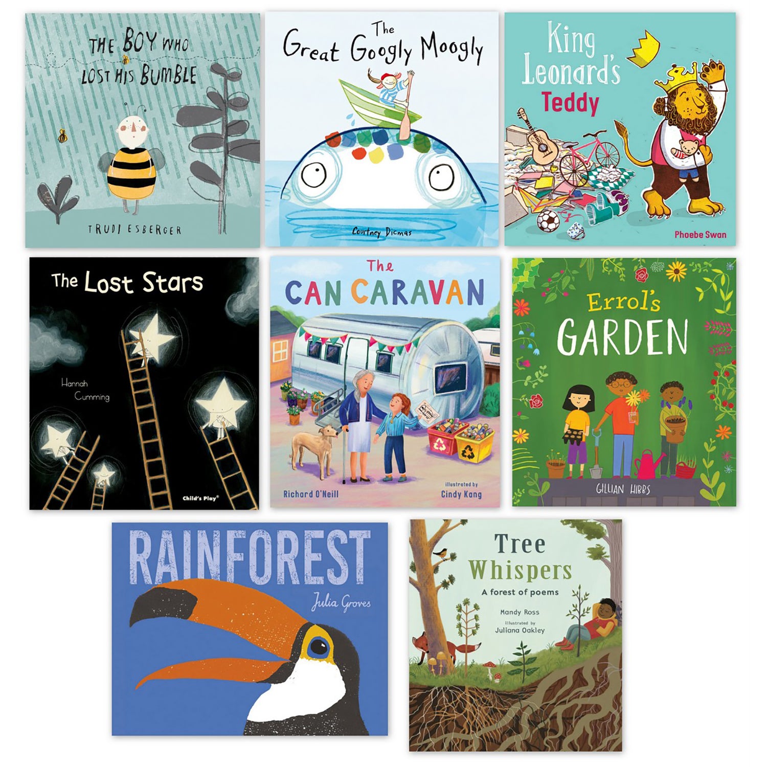 Eco-Friendly Children's Book Set - Friends of the Environment 8 Book Collection for Kids | Perfect for Earth Day Learning & Environmental Education