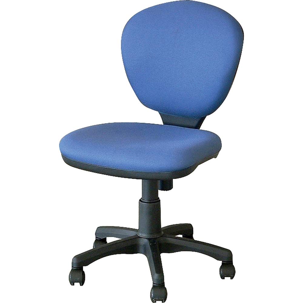 Nakabayashi CRS-101-B Ergonomic Office Chair - Adjustable Height Mesh Back Desk Chair with Lumbar Support, Blue - Perfect for Home Office, Gaming & Workspace Comfort