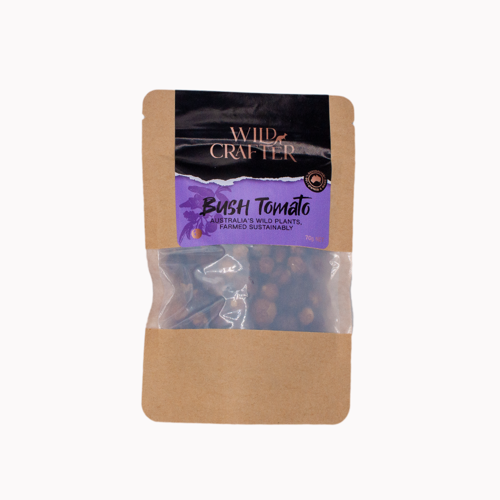 Organic Wildcrafter Bush Tomato 70g | Premium Australian Outback Superfood | Perfect for Camping, Hiking & Bush Tucker Recipes