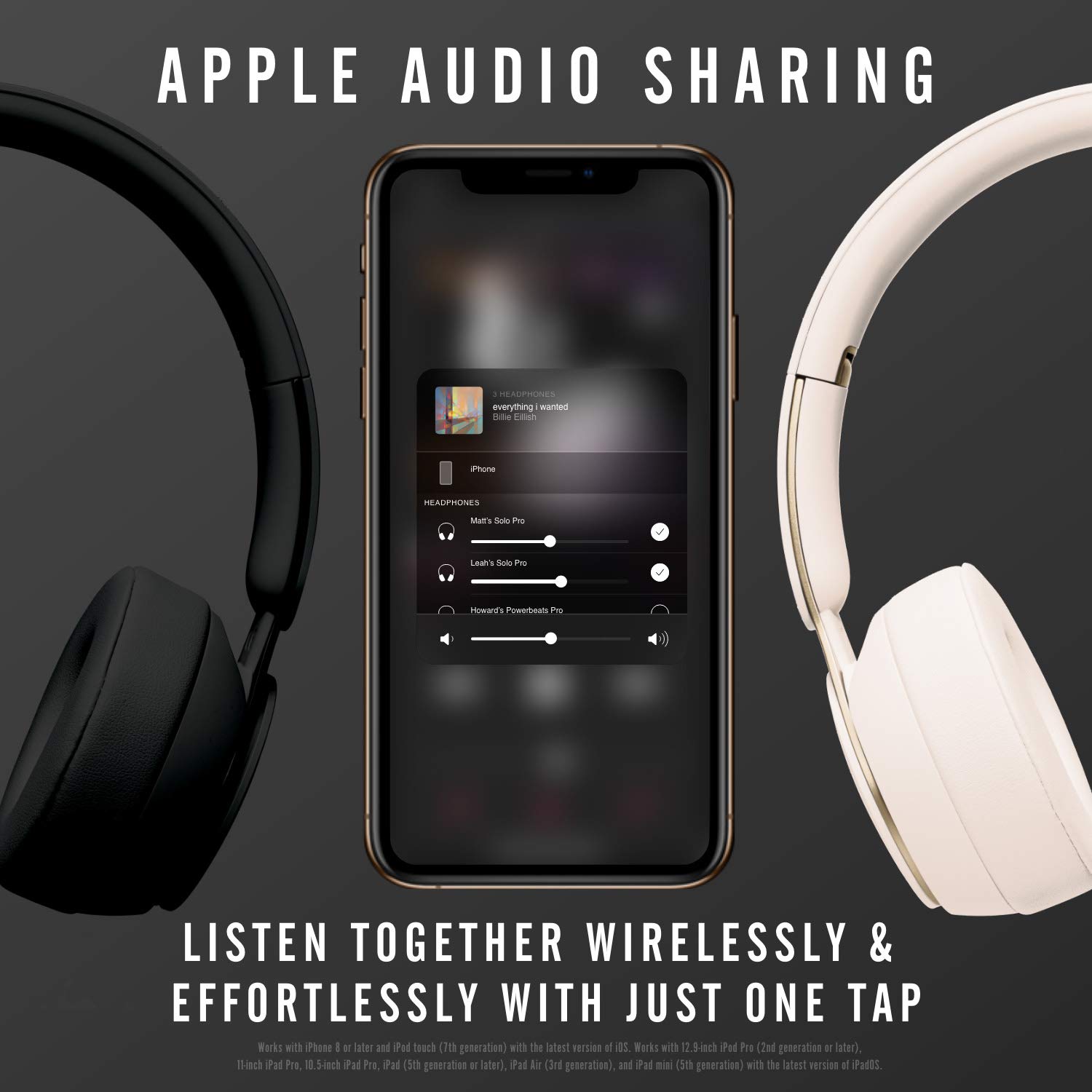 Beats Solo Pro Wireless Noise Cancelling On-Ear Headphones with Apple H1 Chip | Bluetooth 5.0 | 22-Hour Battery Life | Built-in Mic | Black - Perfect for Travel, Workouts & Commuting