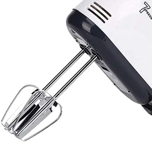 7-Speed Electric Hand Mixer - Stainless Steel Egg Beater & Dough Whisk for Baking, Cooking | Portable Handheld Blender for Cakes, Cookies & Kitchen Recipes | Perfect for Home Bakers & Professional Chefs