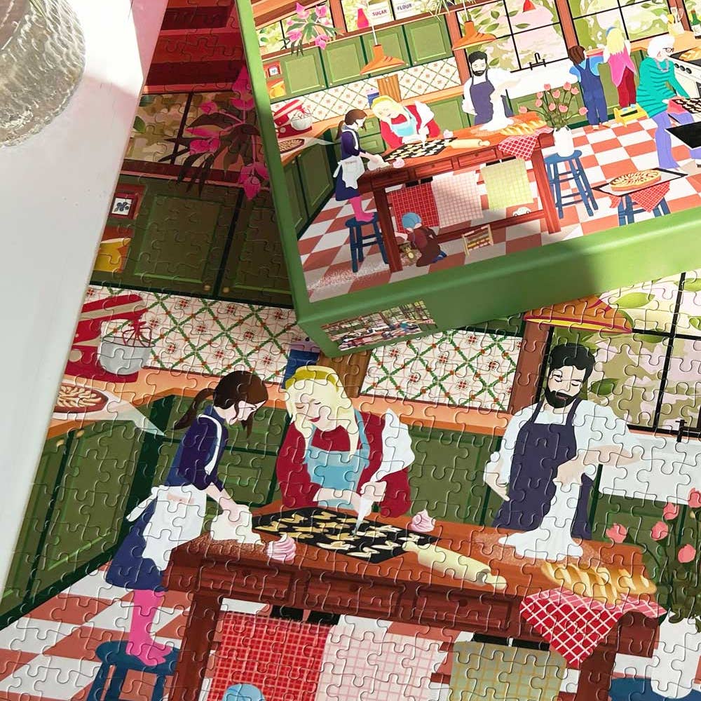 Cosy Kitchen 1000 Piece Jigsaw Puzzle for Adults - Challenging Puzzle Game for Family Night & Relaxation