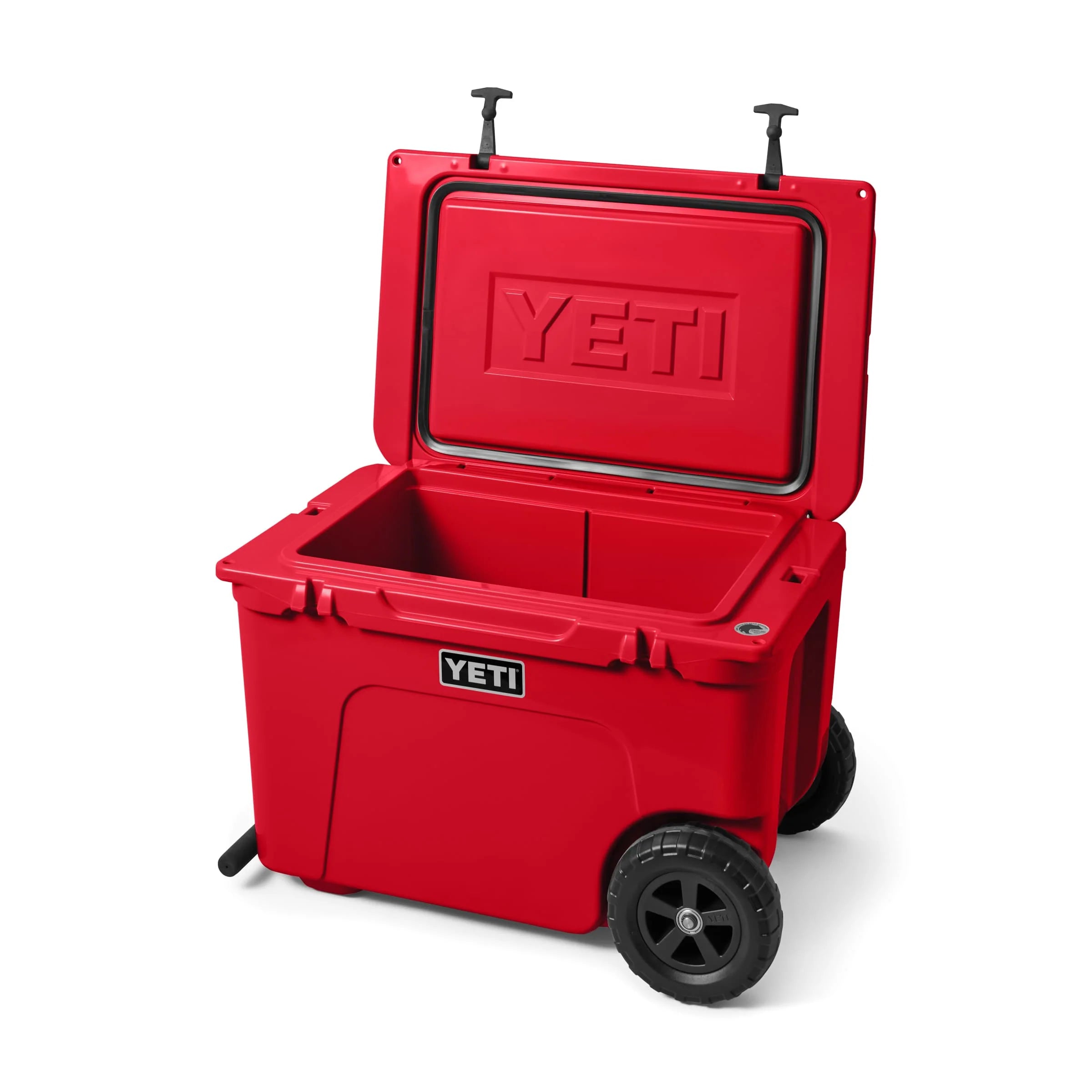 Tundra Haul Wheeled Cooler - Heavy Duty Rolling Cooler for Camping, Beach, Picnics & Outdoor Adventures - 50 Quart Insulated Cooler with Wheels for Easy Transport
