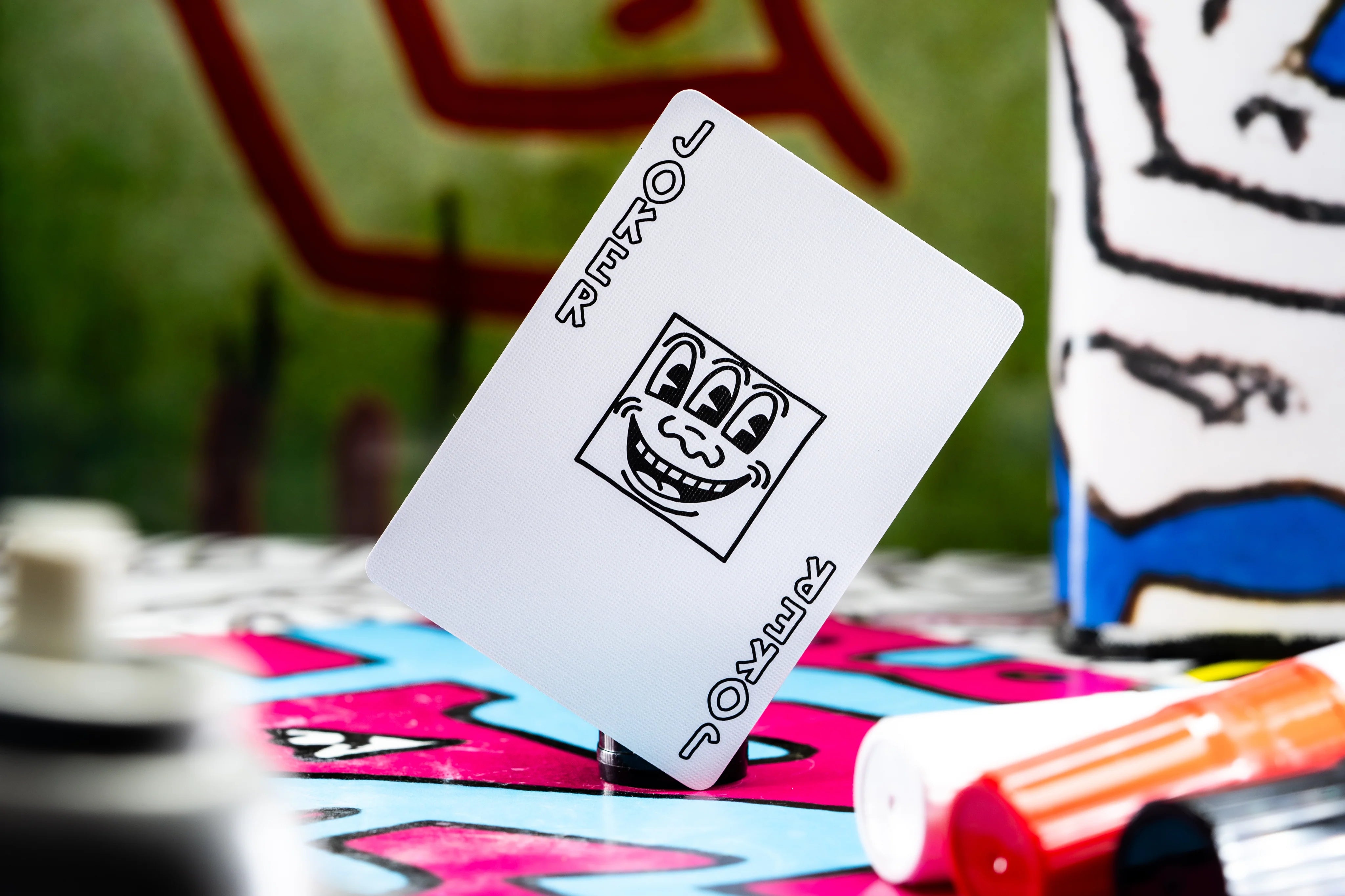 Keith Haring Playing Cards - Premium Collectible Card Deck for Poker, Blackjack & Game Nights - Unique Pop Art Gift for Card Game Lovers
