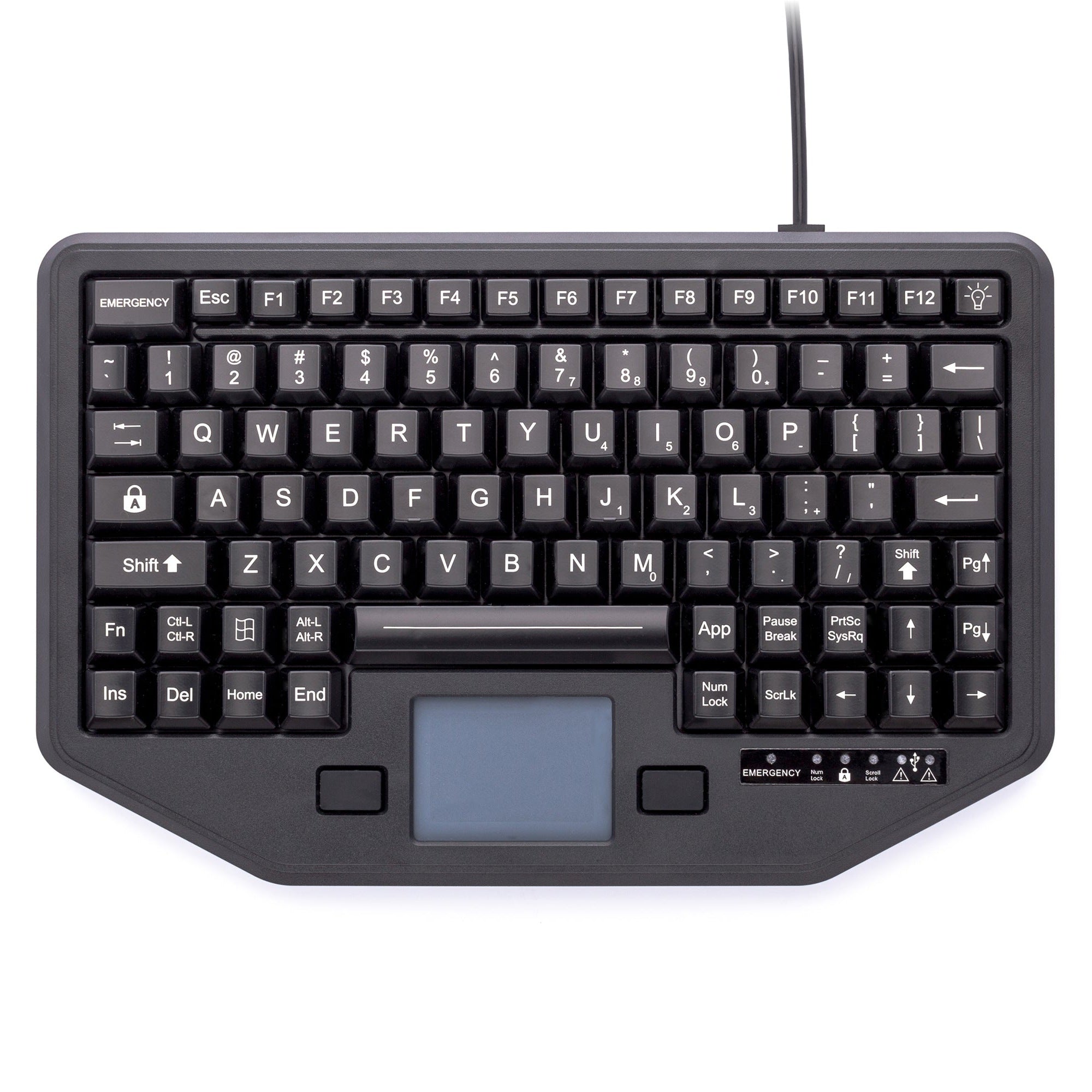 iKey Full Travel Keyboard - Compact & Portable USB Keyboard for Laptops, Tablets, and PCs - Perfect for Business Travel, Home Office, and Remote Work