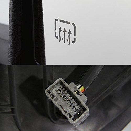 AKKON Power Heated Telescoping Turn Signal Towing Side Mirrors for Toyota Tundra & Sequoia - Enhanced Visibility & Safety for Towing & Night Driving
