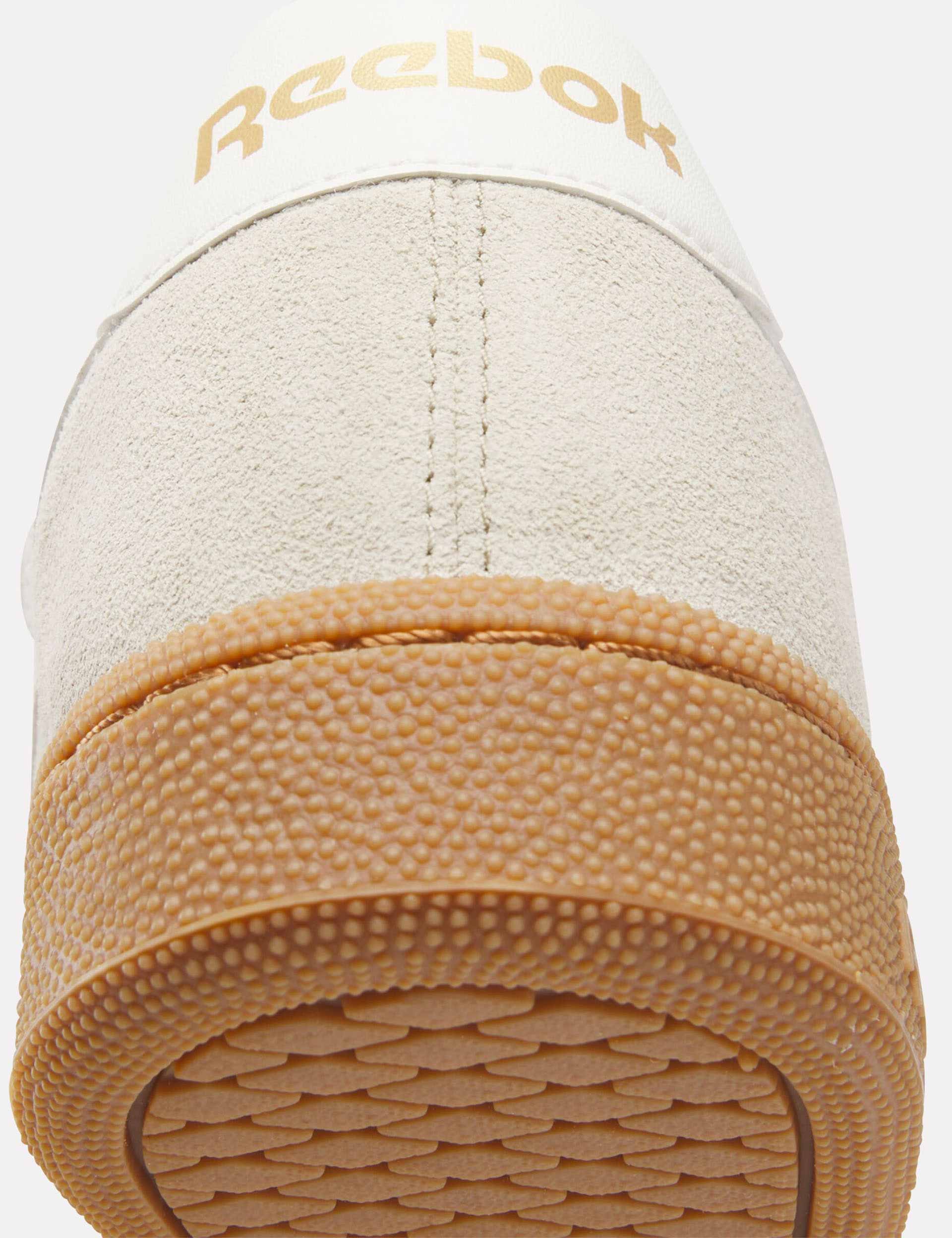 Reebok Club C Grounds Classic Sneakers - Beige/Chalk/Gum for Men & Women | Vintage Tennis Shoes for Casual Wear & Street Style