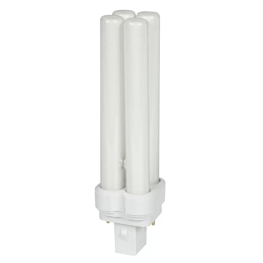 28W Fluorescent Quad Tube 5000K Daylight White - Perfect for Office, Garage, and Workshop Lighting
