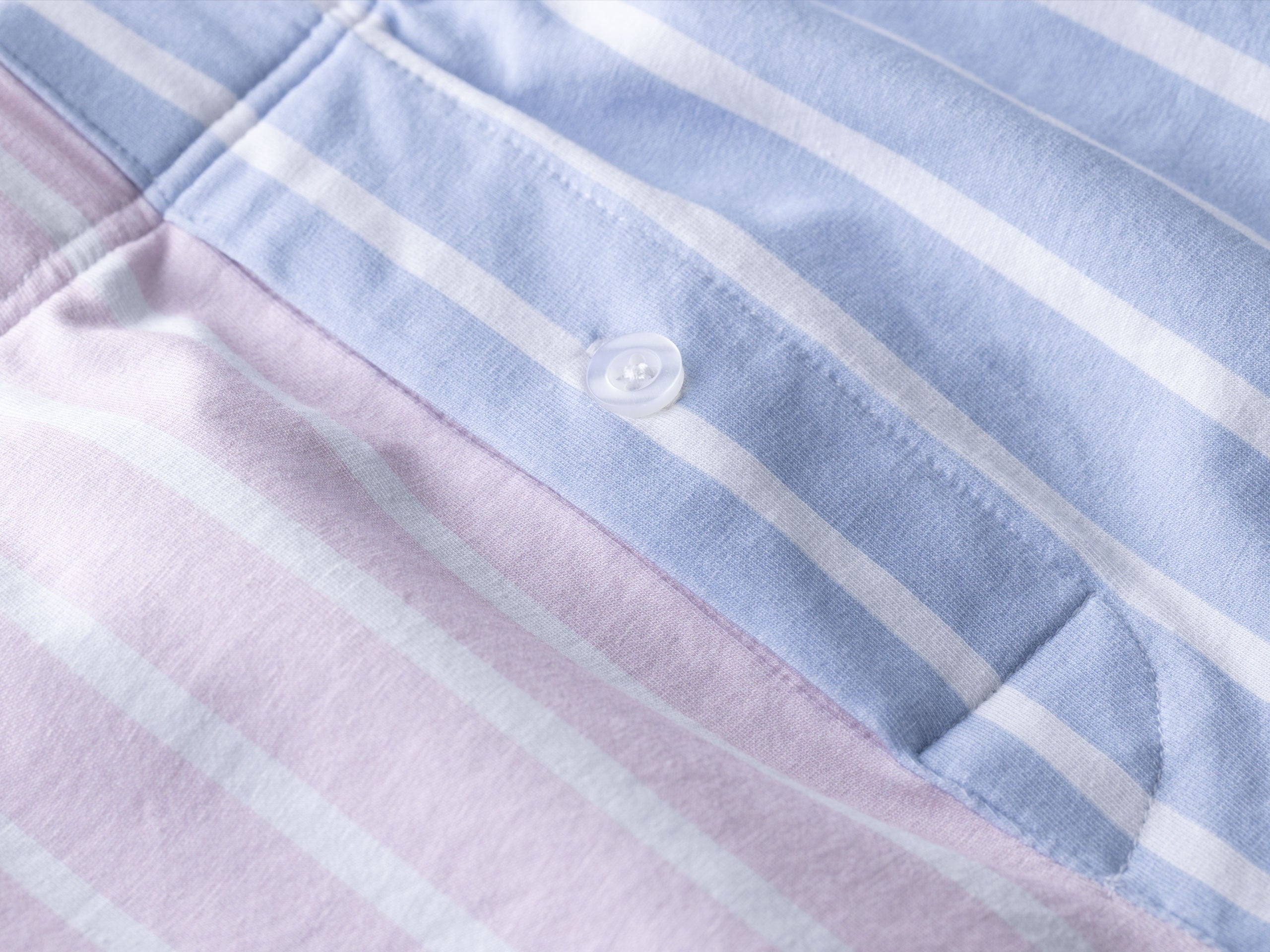 Slim Fit Boxer Briefs for Men - Soft Pastel Striped Underwear | Comfortable & Breathable for Daily Wear, Workout, and Sleep