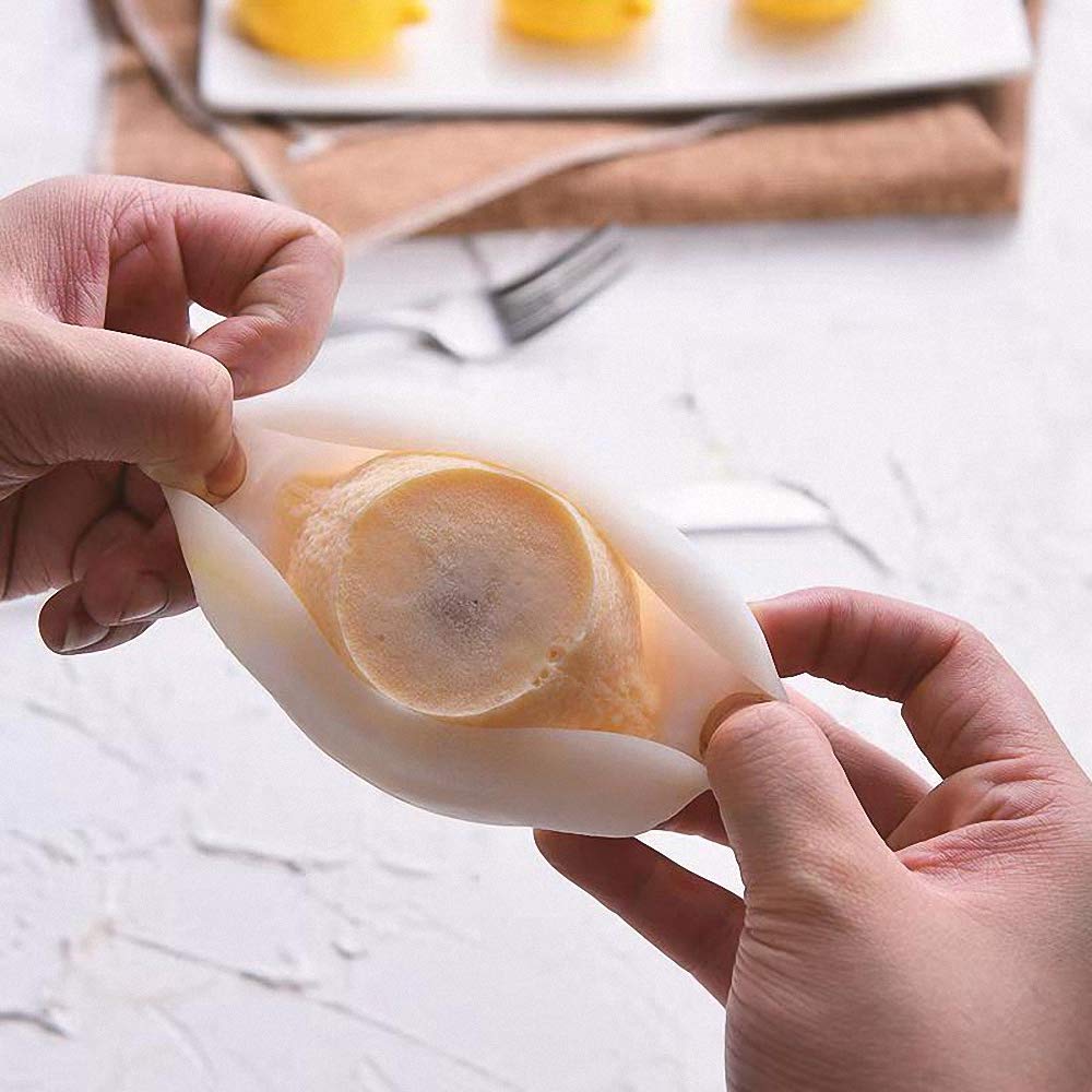 3D Lemon Silicone Soap Mold for DIY Handmade Soap, Chocolate Mousse Cake, Pastry Baking, Candle Making, Lotion Bars, Bath Bombs & Plaster Crafts - Perfect for Home Decor, Gift Making & Creative Projects