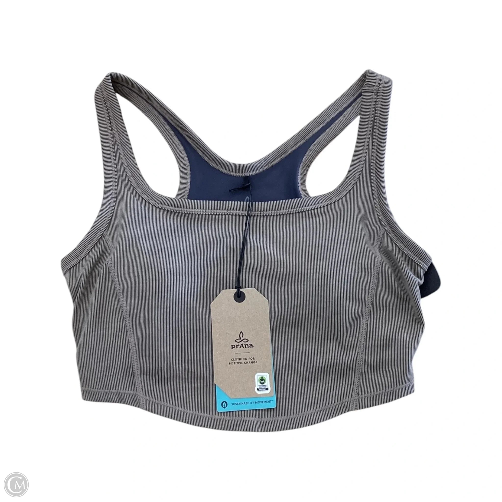 Prana Women's Athletic Sports Bra - Comfortable & Supportive for Yoga, Running & Workouts - Size S, Brown