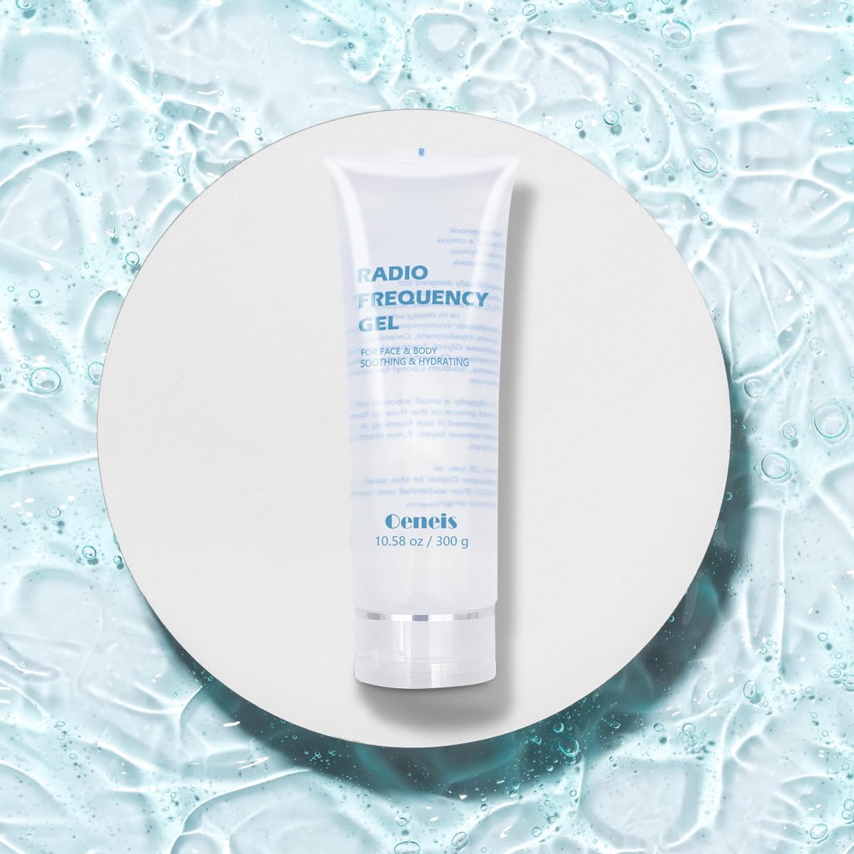 RF Facial Machine Conductive Gel - 300g Tube for Skin Soothing & Hydrating | Microcurrent Facial Treatment Gel | Professional Radio Frequency Therapy for Anti-Aging & Skin Tightening | Perfect for Home Spa & Beauty Salon Use