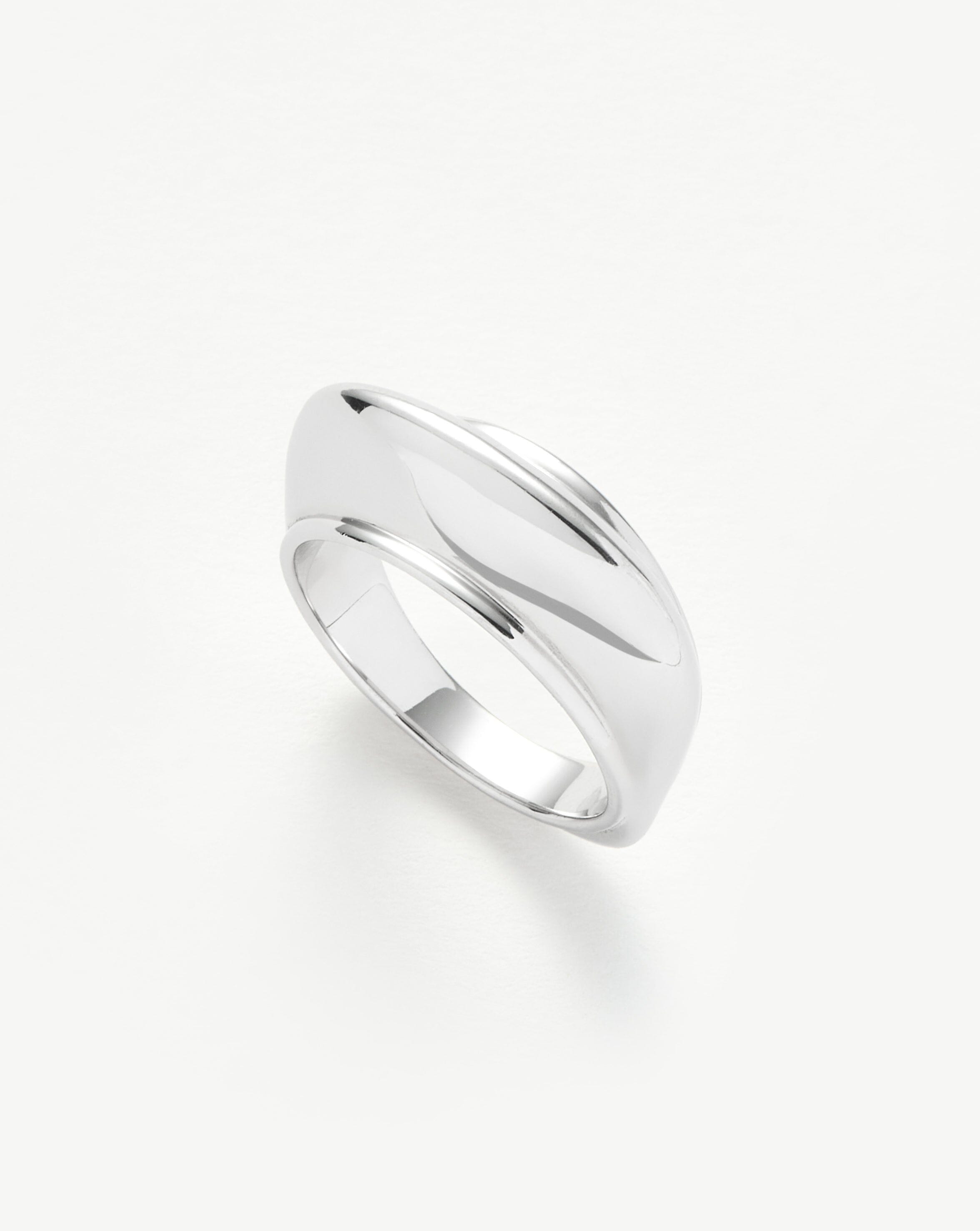 Hera Dome Stacking Ring - Sterling Silver Stackable Rings for Women - Perfect for Layering, Everyday Wear & Gift Giving