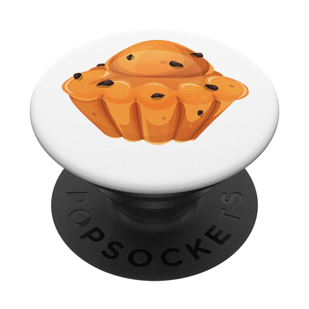 French Brioche with Chocolate Nuggets Halloween PopSockets - Phone & Tablet Grip Stand for iPhone, Samsung | Perfect for Halloween Parties, Trick-or-Treating & Fall Decorations