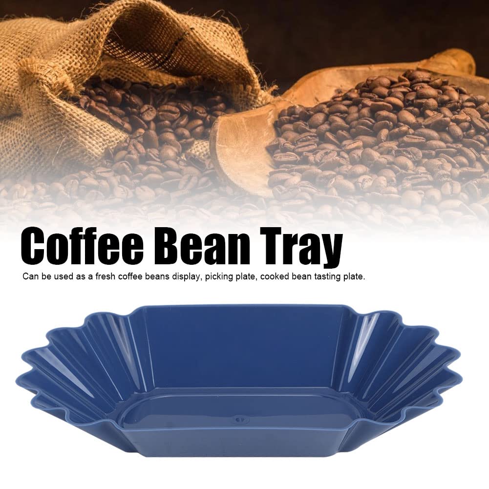Premium Coffee Cupping Tray - Food Grade PP Plastic Coffee Bean Sample Tray, Display Dish & Container for Home Barista, Coffee Shops & Tasting Events (Dark Blue) - Perfect for Professional Coffee Tasting, Brewing & Home Kitchen Use