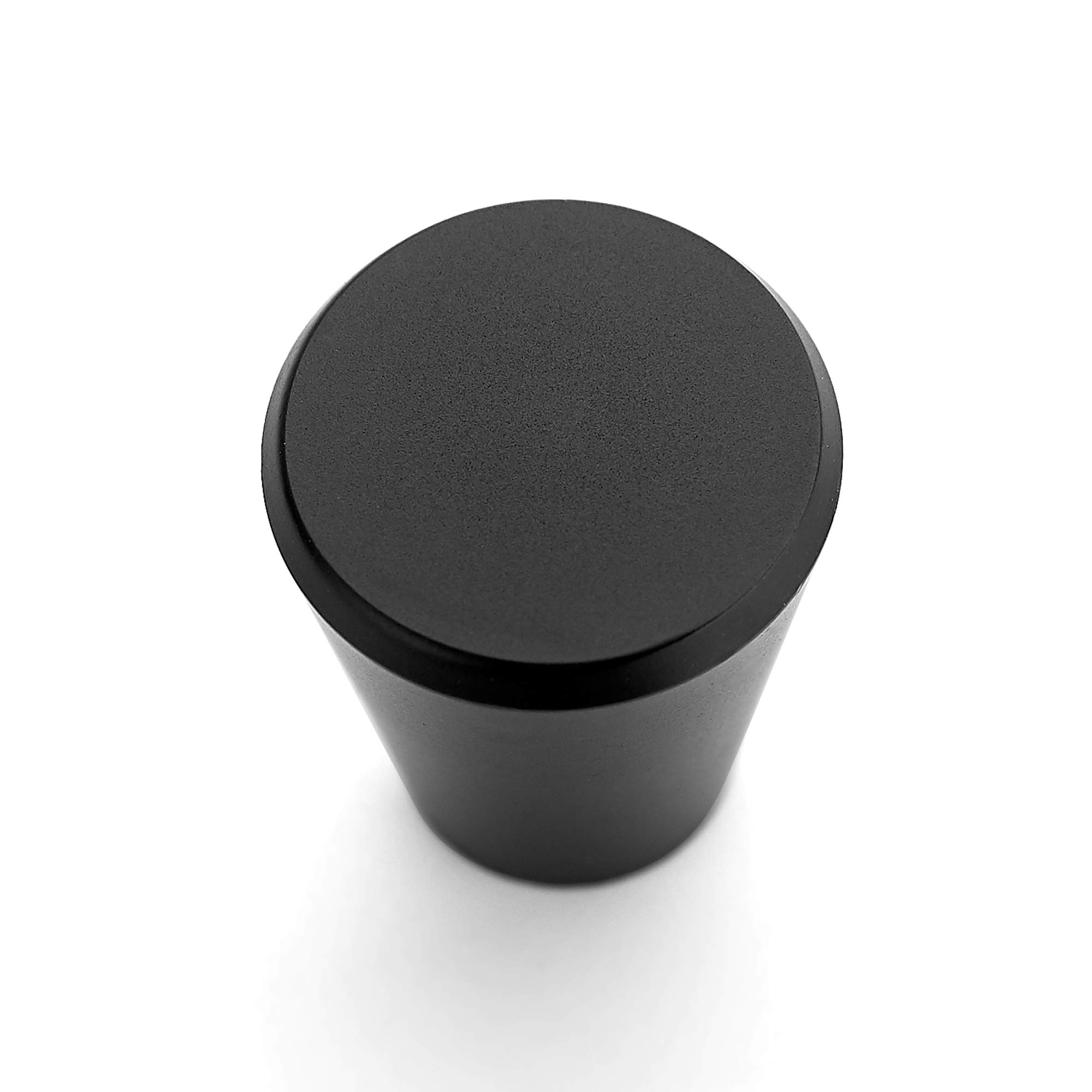 Ravinte 60 Pack 3/4 Inch Matte Black Kitchen Cabinet Knobs - Drawer Pulls & Dresser Handles for Bedroom, Bathroom & Office Furniture (Easy Installation & Modern Design)
