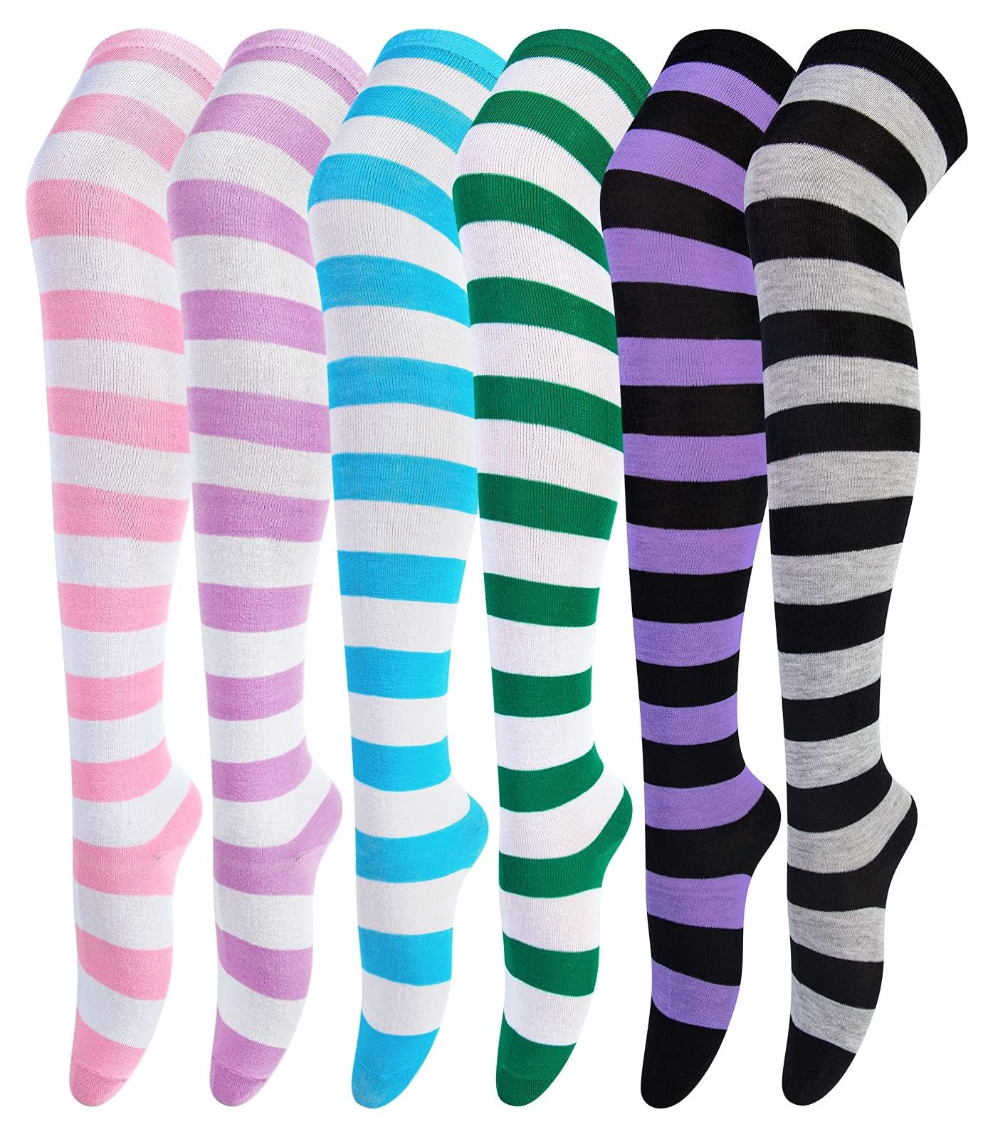 Women's Thigh High Socks - Soft Over The Knee Stockings for Casual Wear, Anniversaries & Holidays | Perfect for Winter, Cosplay & Outfit Styling