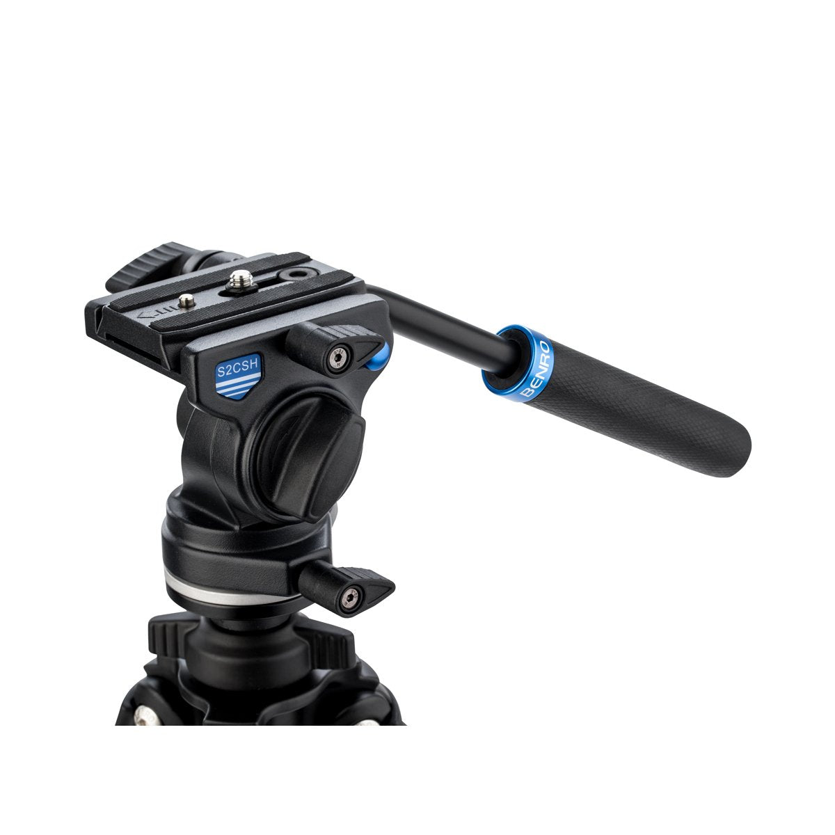 Benro TSL08AS2CSH SLIM Aluminum Video Tripod Kit with Handle - Professional Camera Stand for DSLR & Mirrorless (Open Box) | Perfect for Vlogging, Travel Photography & Outdoor Shooting