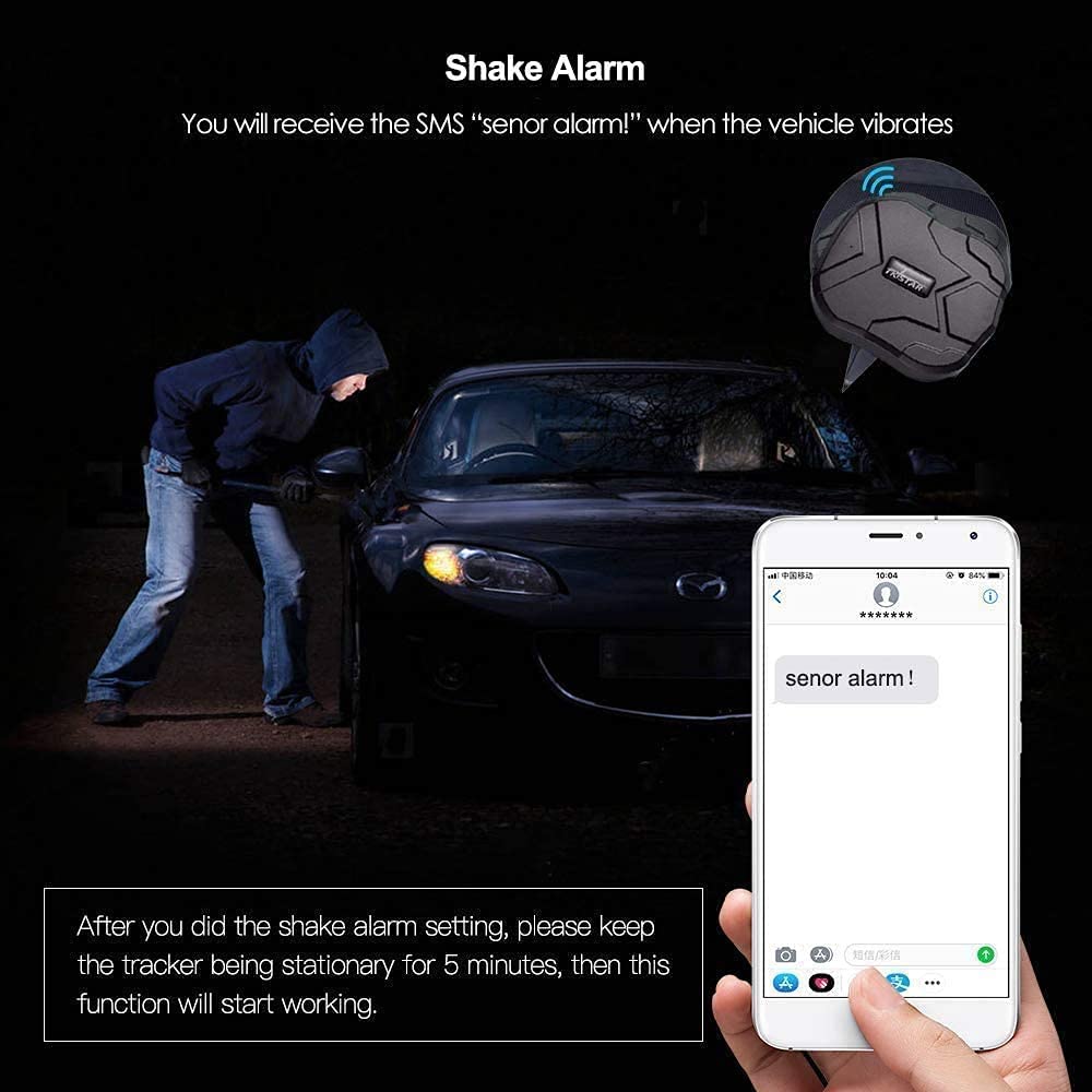 USA GPS Tracker with Strong Magnet - 90 Days Long Standby, Real-Time Vehicle Tracking & Remote Monitoring System | Perfect for Fleet Management, Teen Driver Safety & Anti-Theft Protection