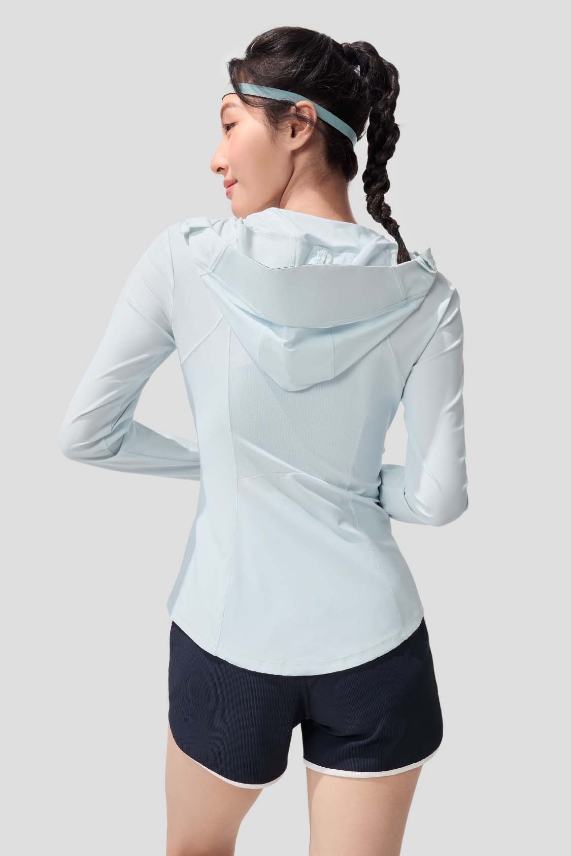 Motion Women's Cooling Quick Dry Sports Jacket UPF100+ Sun Protection - Lightweight Athletic Running Jacket for Outdoor Workouts & Summer Activities