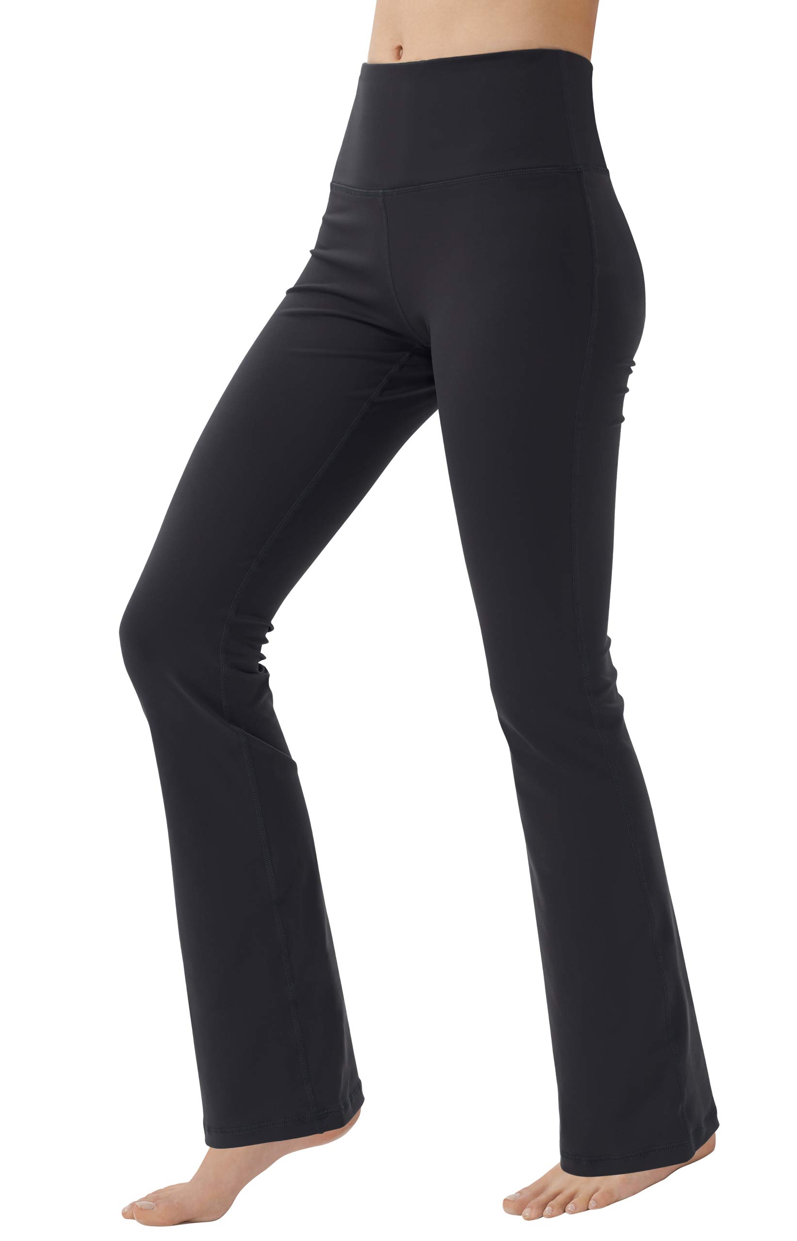 Bootcut Yoga Pants for Women - High Waist Tummy Control Workout & Work Pants - Comfortable Bootleg Dress Pants for Yoga, Office & Casual Wear