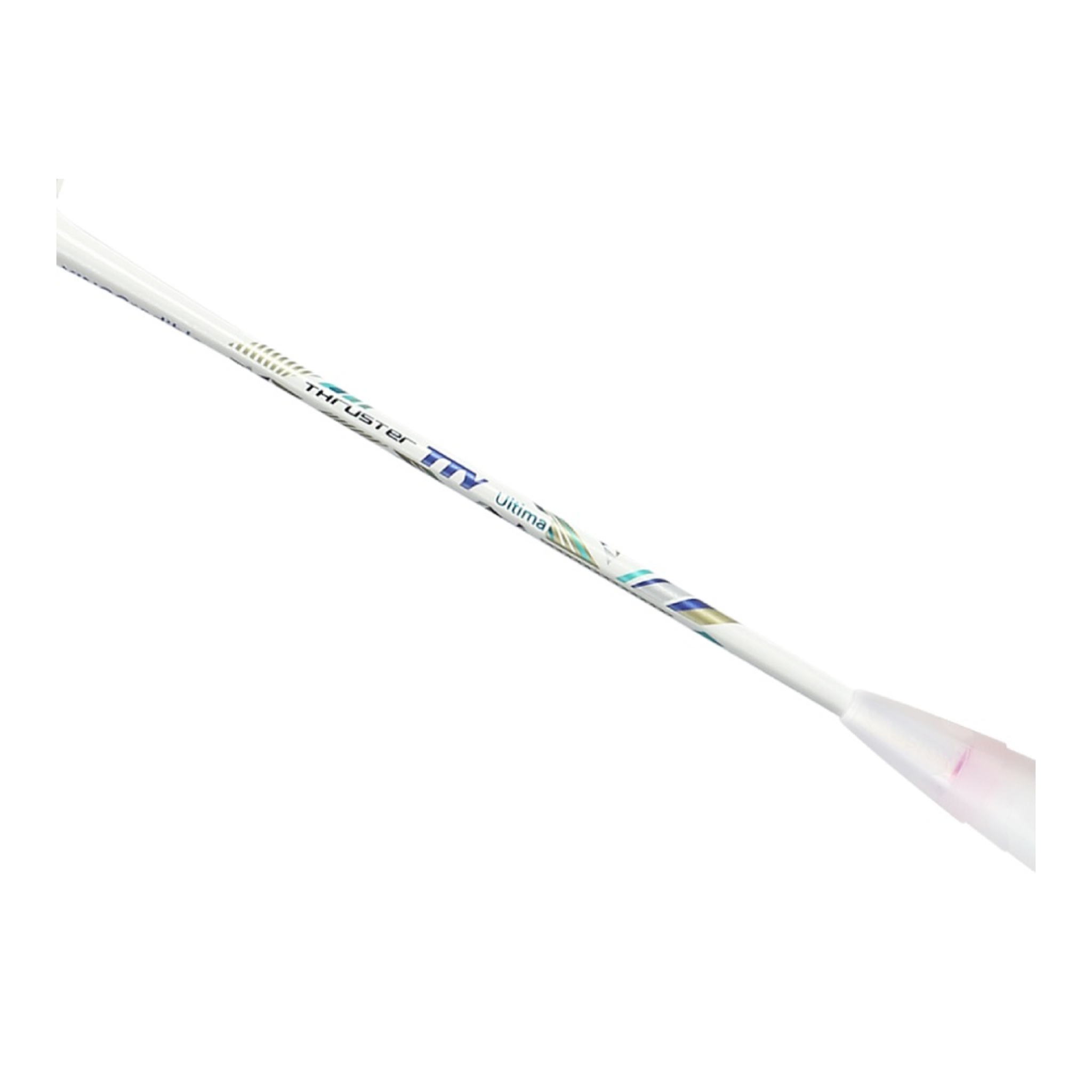Victor Thruster TTY Ultima Badminton Racket Unstrung - Pearly White | Professional Badminton Equipment for Tournaments & Training