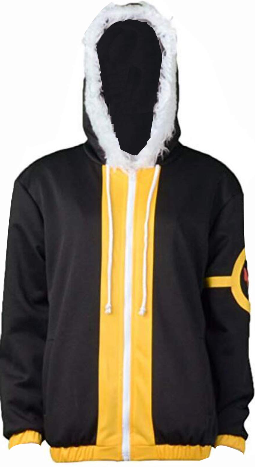 Anime Frisk Fell Sans Cosplay Costume Jacket Hoodie Coat - Perfect for Halloween, Cosplay Events & Anime Conventions