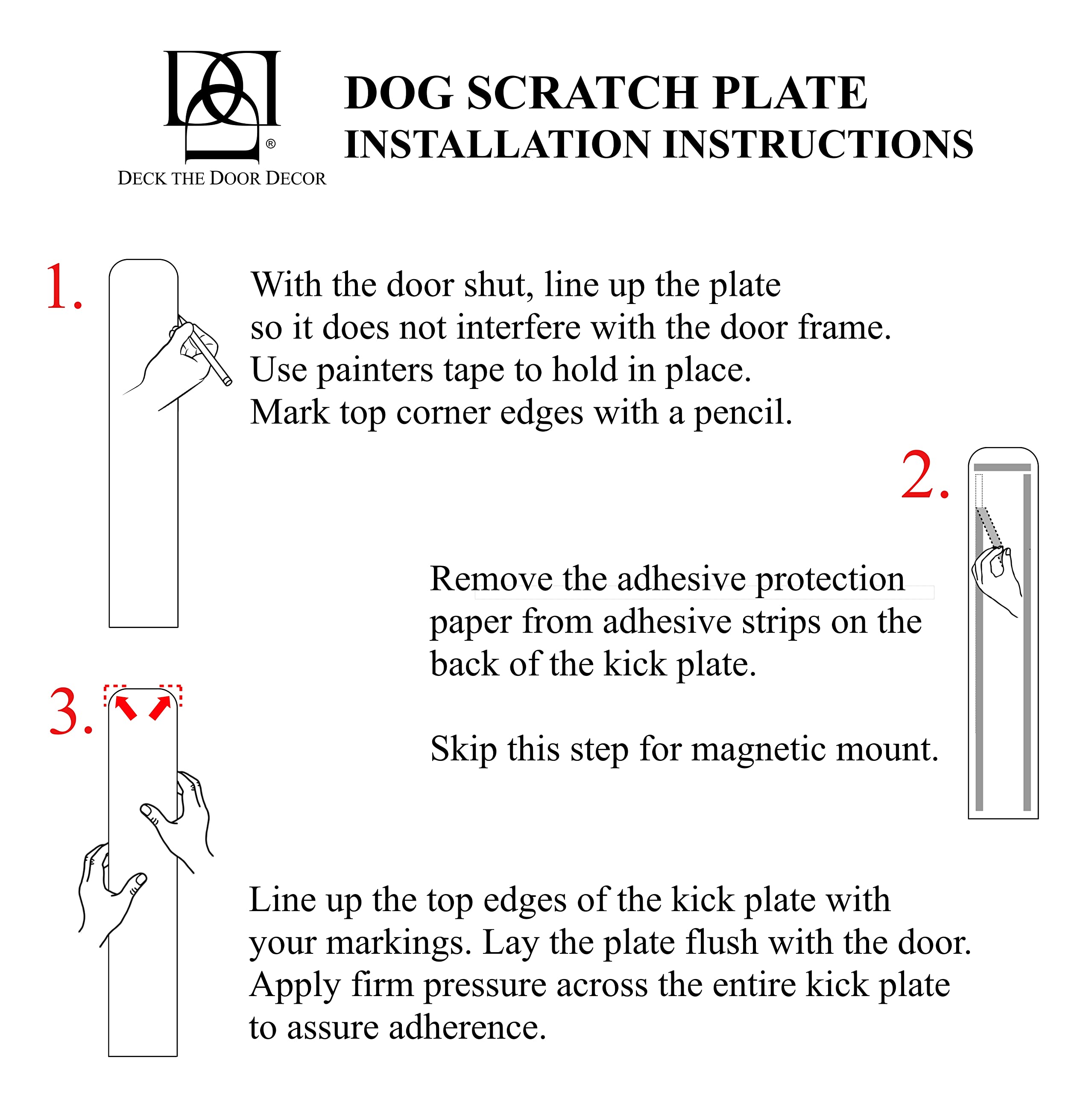 Dog Scratch Door Protection Plate - Anodized Aluminum with 3M Adhesive - Oil Rubbed Bronze Finish - 6x30 Inch Full Length - Durable Door Guard for Pets - Perfect for Home Entryway & Interior Door Protection