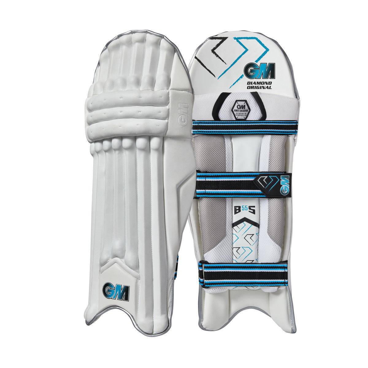 Gunn & Moore Diamond Original Cricket Batting Pads - Premium Cricket Leg Guards for Maximum Protection & Comfort - Perfect for Practice, Matches & Professional Play