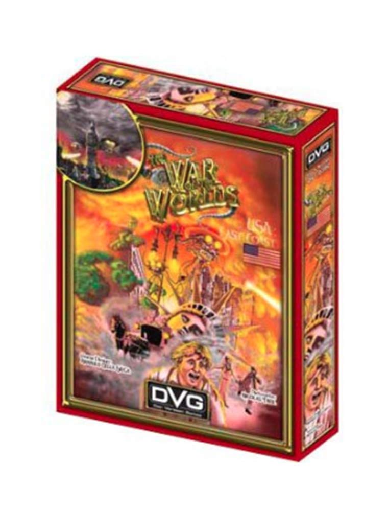 War of the Worlds Strategy Board Game - Classic Sci-Fi Adventure Game for Adults & Teens - Perfect for Game Nights, Family Gatherings & Parties (US East Coast Edition)