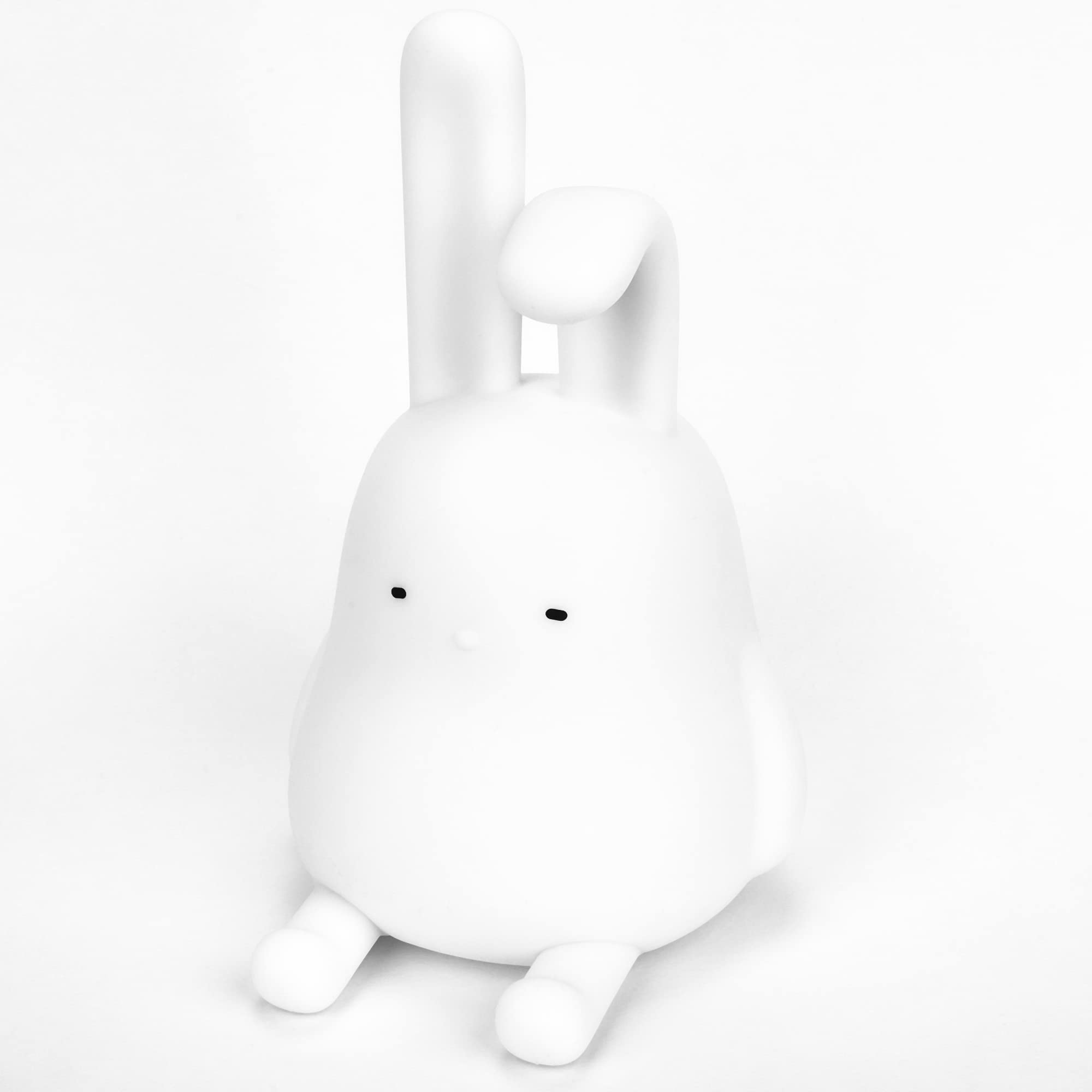 QANYI Bunny Lamp - Cute LED Night Light with Phone Stand, Soft Squishy Table Decor for Bedroom, Desk & Nursery | Perfect Gift for Women, Teens & Kids | Romantic, Study & Nursery Lighting