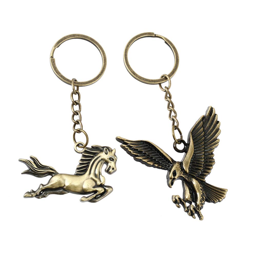 2pcs Alloy Keychain Bag Hanging Pendant - Stylish Handbag Decor & Wallet Accessories, Car Key Ring for Women Men - Perfect for Gifts, Travel, Daily Use and Key Organization