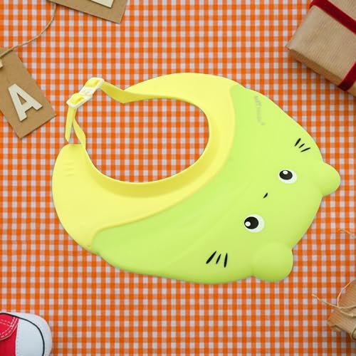 Oblivion Baby Shower Cap - Adjustable Silicone Bath Visor & Shampoo Hat for Kids - Soft Stretchy Bathing Cap Protects Eyes & Ears - Perfect for Baby Bath Time, Hair Washing & Sensitive Skin Care